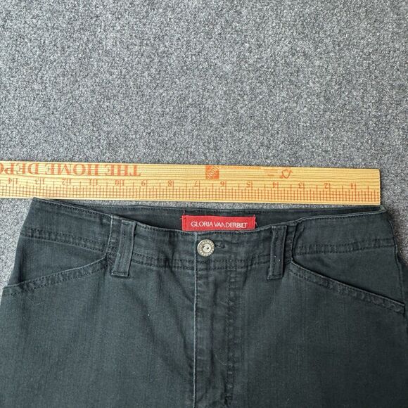 Gloria Vanderbilt Capris Black 27x18 - Picture 4 of 6